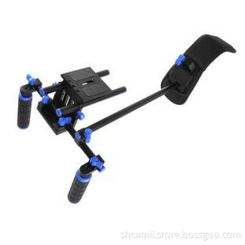 Universal ABS Plastic , Stainless Steel DSLR Camera Shoulde